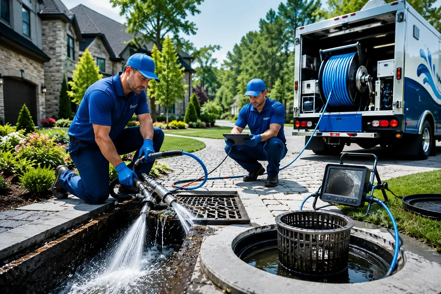 Local outdoor drain cleaning professionals in Suffolk, VA